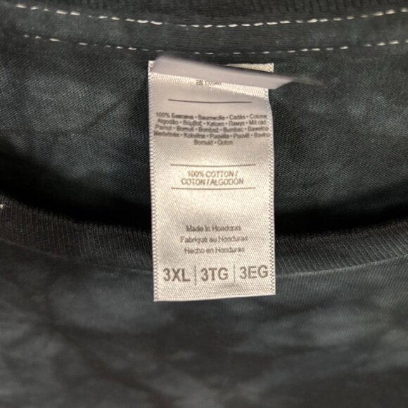 Kiss Landlocked in Vegas Heavy Metal Band Tie-Dye LS Shirt Size 3XL - Picture 5 of 5